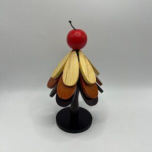 Christmas Tree Wooden Trivet